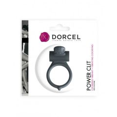   Dorcel Power Clit - вибриращ пенис пръстен (черен)