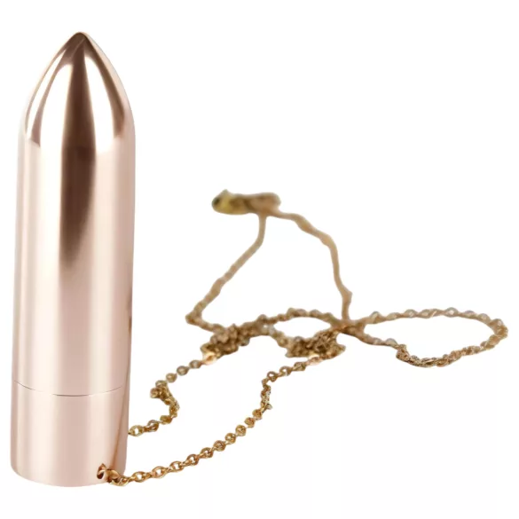 Dorcel - водоустойчив вибратор огърлица (розово злато)