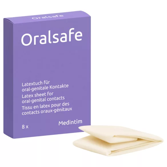 Oralsafe - орален лигав защитен плат (8 броя)