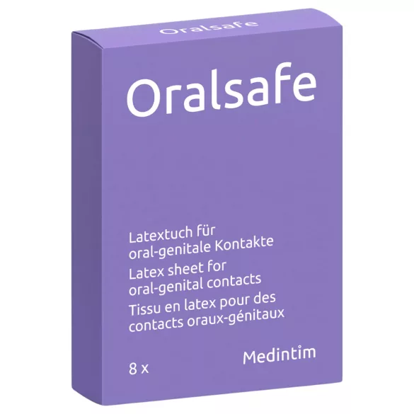 Oralsafe - орален лигав защитен плат (8 броя)