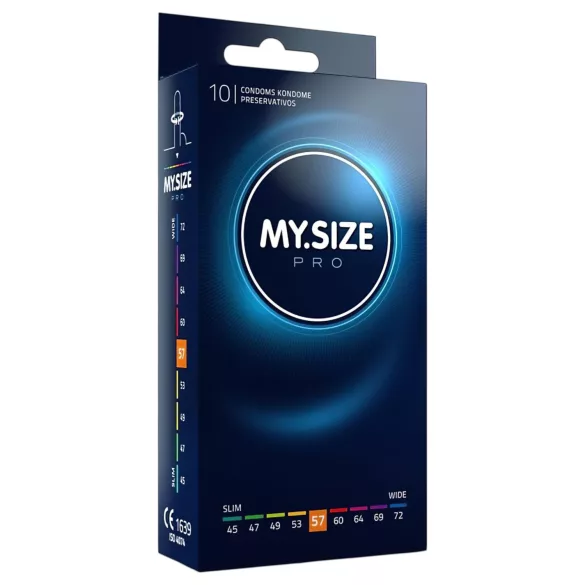 My.Size PRO - презерватив с индивидуален размер - 57 mm (10 бр.)
