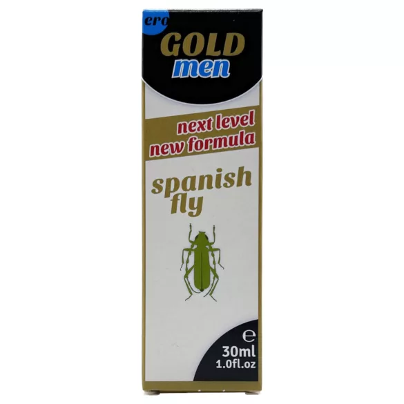 HOT ero Gold Men Spanish Fly - възбуждащи капки за мъже (30 ml)