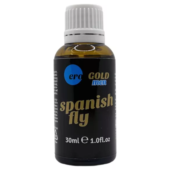 HOT ero Gold Men Spanish Fly - възбуждащи капки за мъже (30 ml)