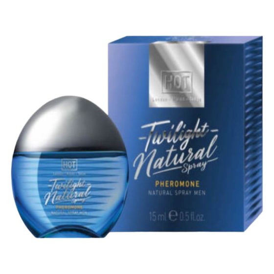 HOT Twilight Natural - феромонен парфюм за мъже (15 мл) - без аромат