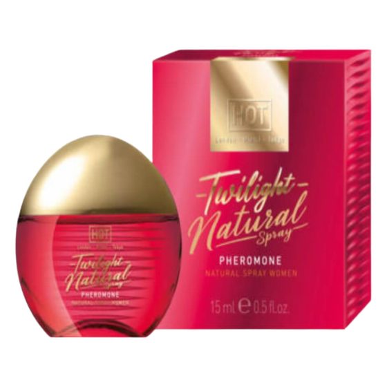 HOT Twilight Natural - феромонен парфюм за жени (15ml) - без аромат