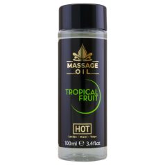   HOT масажно масло за кожа - тропически плодове (100ml)