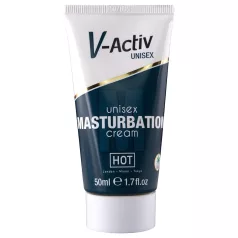   Hot V-Active - стимулиращ унисекс крем за мастурбация (50 ml)