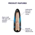 Satisfyer - мастурбатор вложка Sleeve Tri Delights - силикон