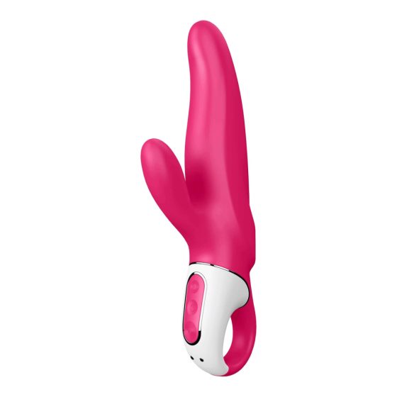 Satisfyer Mr. Rabbit - водоустойчив, презареждащ се вибратор с пръчка (розов)