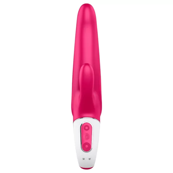 Satisfyer Mr. Rabbit - водоустойчив вибратор с клиторен накрайник (розов)