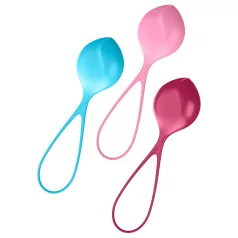   Satisfyer - вагинални топчета за упражнения - комплект 3 броя