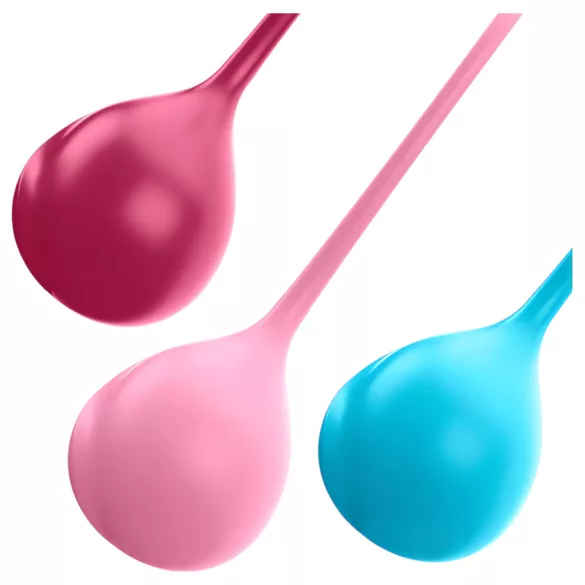 Satisfyer - вагинални топчета за упражнения - комплект 3 броя