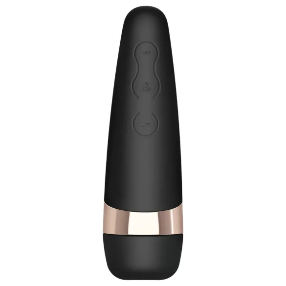 Satisfyer Pro 3+ - вибратор за клитор - водоустойчив, презареждащ се - черен