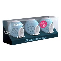   Satisfyer Egg Savage - комплект яйца за мастурбация (3бр.)