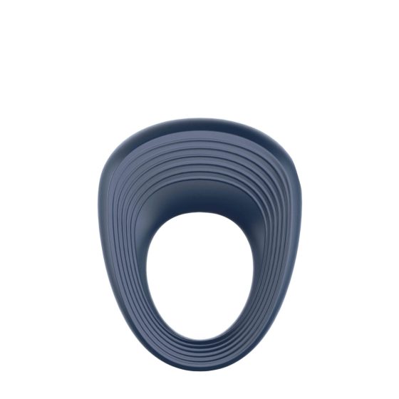 Satisfyer Power Ring - водоустойчив вибриращ пенис пръстен (сив)