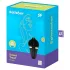 Satisfyer Sweet Treat - клиторен вибратор с акумулатор и въртяща глава - черен