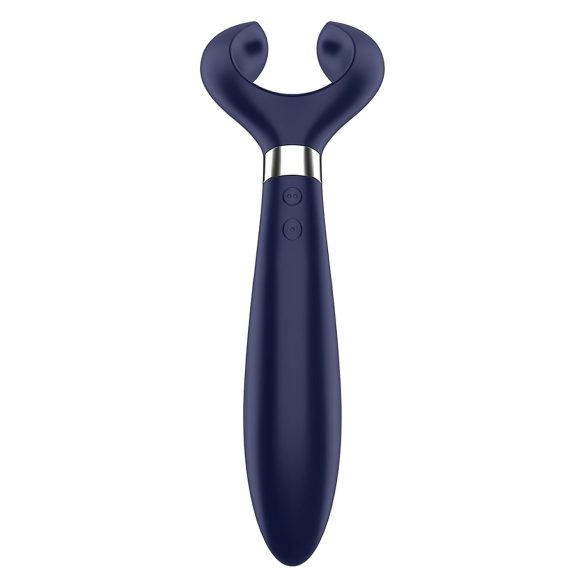 Satisfyer Безкрайно удоволствие - акумулаторен, водоустойчив вибратор за двойки (син)