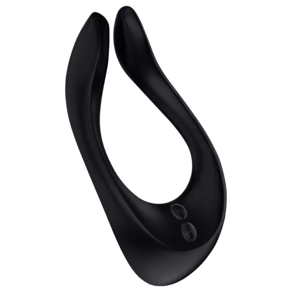 Satisfyer Endless Joy - презареждащ се водоустойчив вибратор за двойки - черен