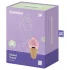 Satisfyer Sweet Treat - въртящ клиторен вибратор с акумулатор - розово-кафяв