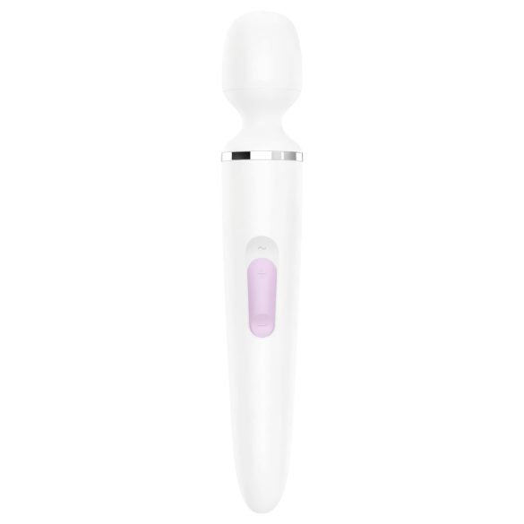Satisfyer Wand-er Woman - водоустойчив масажен вибратор (бял)