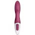 Satisfyer Heated Affair - вибратор с клиторна приставка и подгряване - червен
