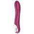 Satisfyer Big Heat - презареждащ се G-точка вибратор с подгряване - червен