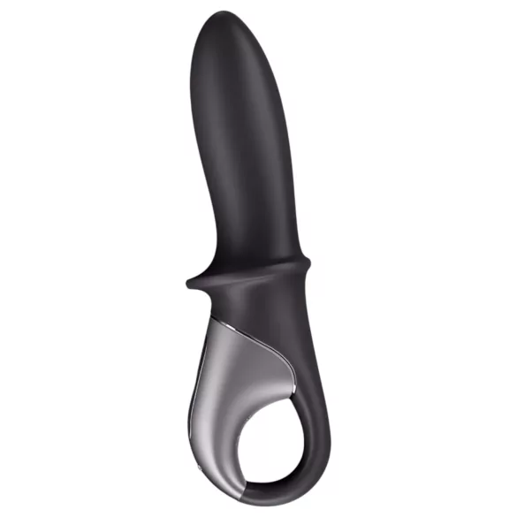 Satisfyer Hot Passion - анален вибратор с подгряване - черен