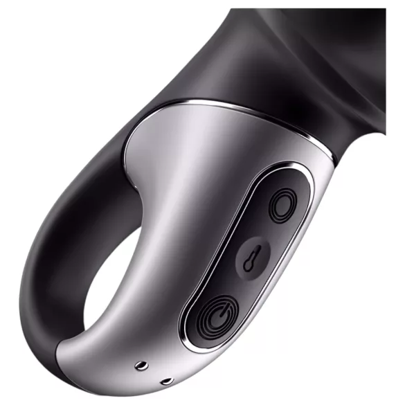 Satisfyer Hot Passion - анален вибратор с подгряване - черен