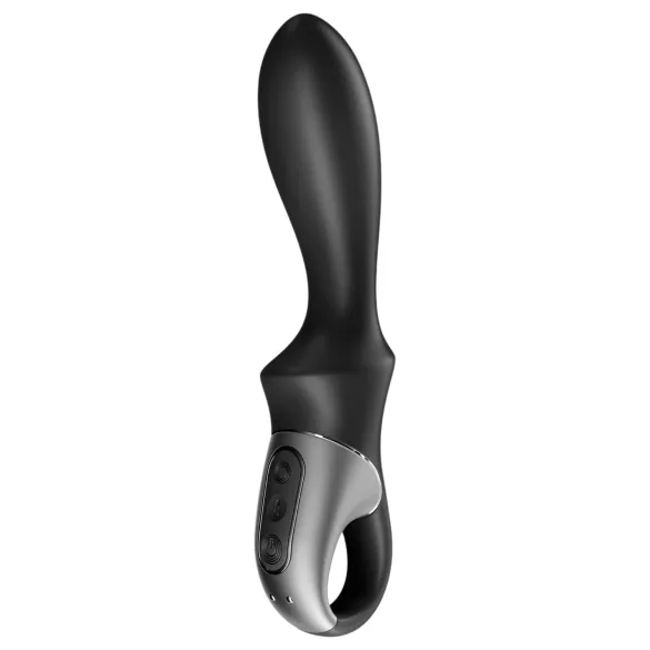 Satisfyer Heat Climax - анален вибратор с подгряване, управляван чрез приложение (черен)