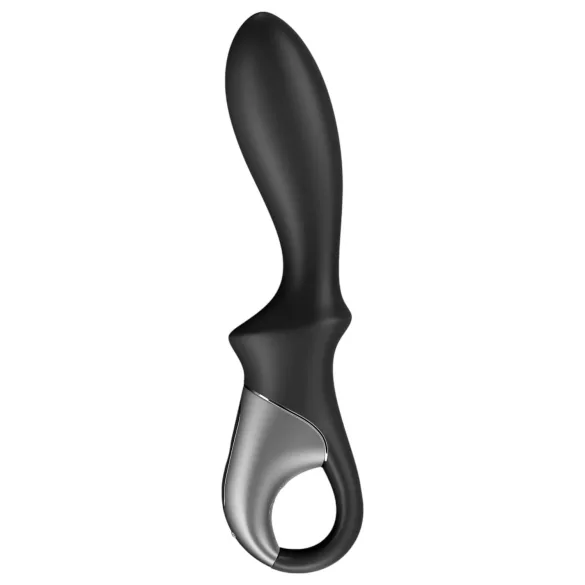 Satisfyer Heat Climax - анален вибратор с подгряване, управляван чрез приложение (черен)