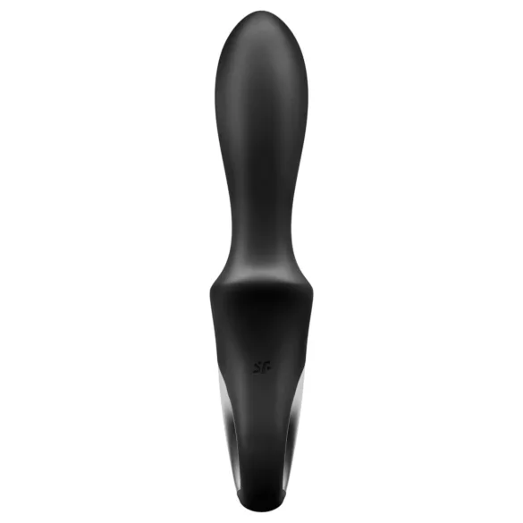Satisfyer Heat Climax - анален вибратор с подгряване, управляван чрез приложение (черен)