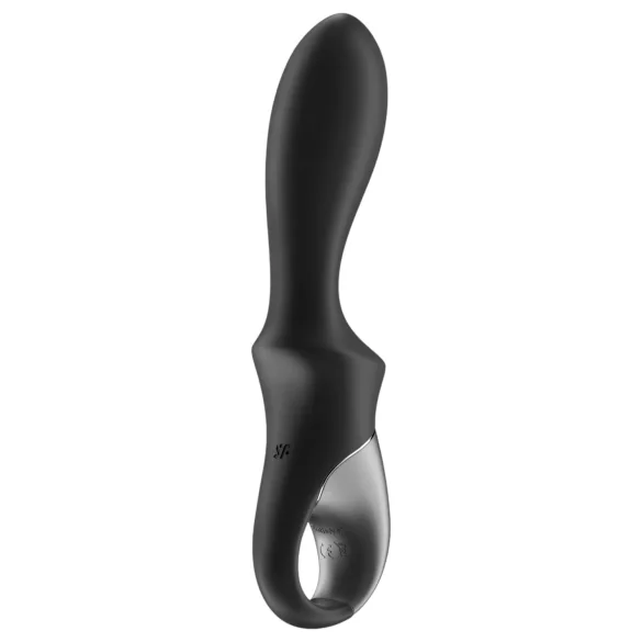 Satisfyer Heat Climax - анален вибратор с подгряване, управляван чрез приложение (черен)