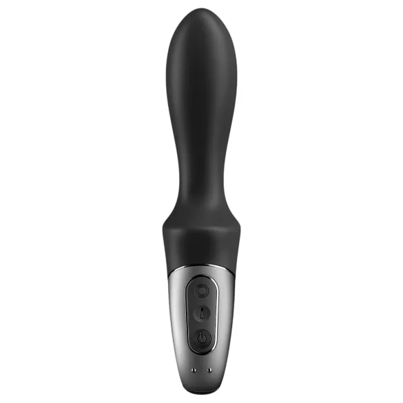 Satisfyer Heat Climax - анален вибратор с подгряване, управляван чрез приложение (черен)