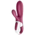 Satisfyer Hot Bunny - вибратор с нагряващо се клиторно раменце с управление чрез приложение (червен)