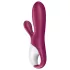 Satisfyer Hot Bunny - вибратор с нагряващо се клиторно раменце с управление чрез приложение (червен)