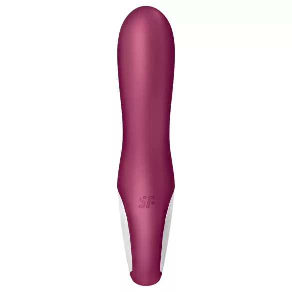Satisfyer Hot Bunny - вибратор с нагряващо се клиторно раменце с управление чрез приложение (червен)