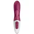 Satisfyer Hot Bunny - вибратор с нагряващо се клиторно раменце с управление чрез приложение (червен)
