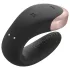 Satisfyer Double Love - вибратор за двойки с дистанционно управление - черен