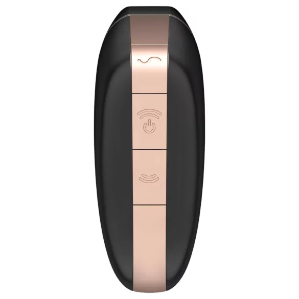 Satisfyer Love Triangle - вибратор с въздушни вълни за клитор - черен