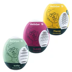   Satisfyer Egg RBF - комплект мастурбатори яйце - 3 броя