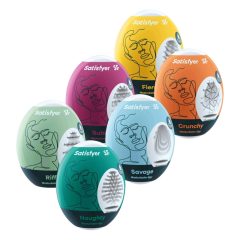   Satisfyer Egg Set - комплект яйца за мастурбация (6бр.)