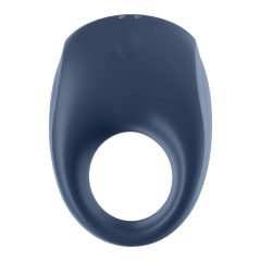   Satisfyer Strong One - интелигентен вибриращ пенис пръстен (син)