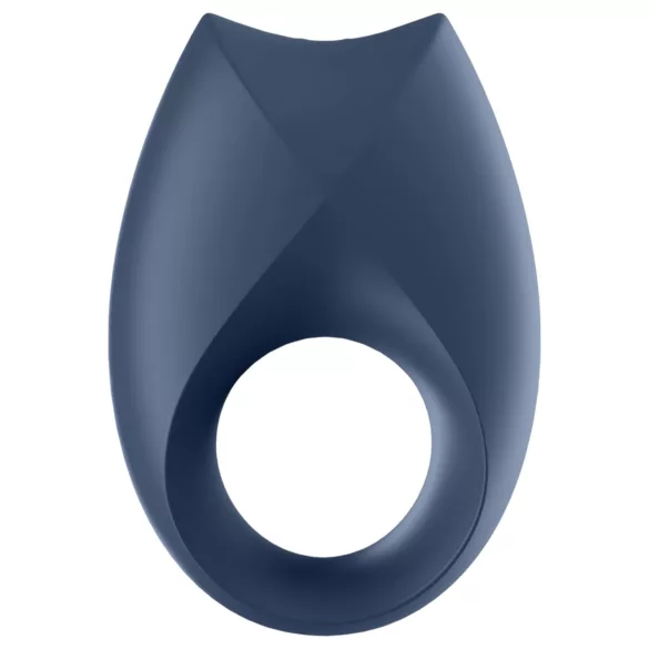 Satisfyer Royal One - вибриращ пенис ринг с управление чрез приложение за мъже (син)