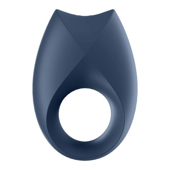 Satisfyer Royal One - интелигентен вибриращ пенис пръстен (син)