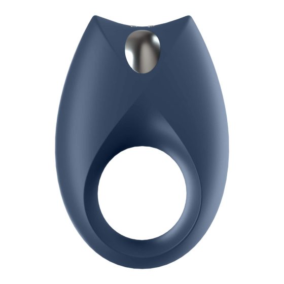 Satisfyer Royal One - интелигентен вибриращ пенис пръстен (син)