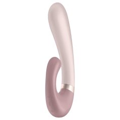   Satisfyer Heat Wave - умен, загряващ, лентов вибратор (бежов)