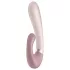 Satisfyer Heat Wave - вибратор с подгряване, управляван чрез приложение (бежов)