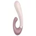 Satisfyer Heat Wave - вибратор с подгряване, управляван чрез приложение (бежов)