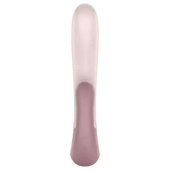 Satisfyer Heat Wave - вибратор с подгряване, управляван чрез приложение (бежов)