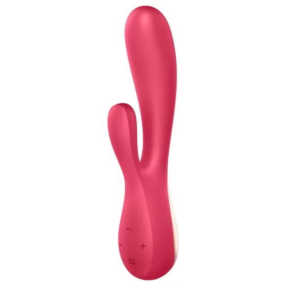 Satisfyer Mono Flex - вибратор с управление чрез приложение (червен)